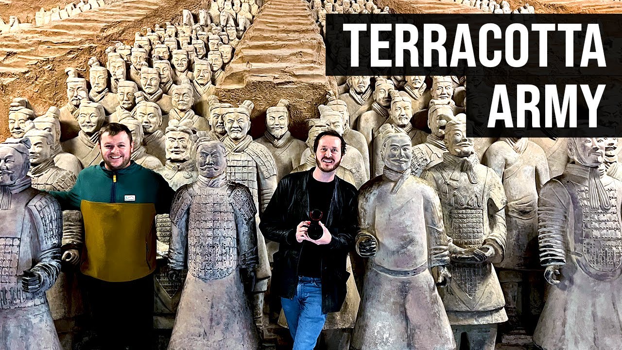 Alistair at the Terracotta Army in Xi'an — BucketListBrodie